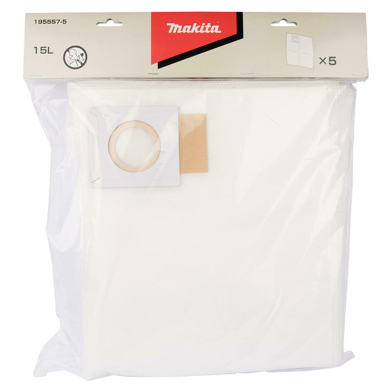 Bộ 5 túi lọc bụi Makita 195557-5 dung tích 15L
