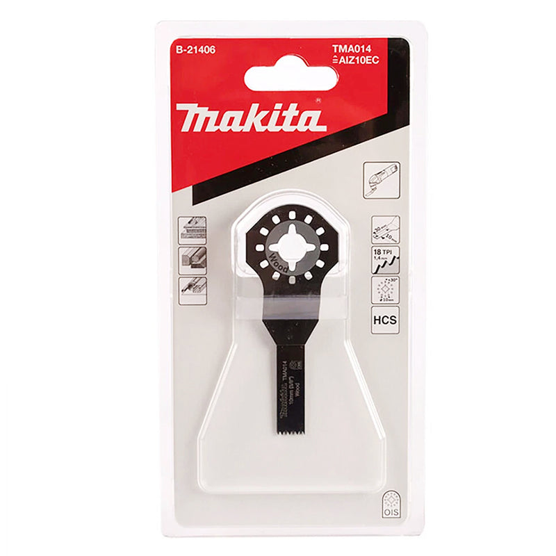 Lưỡi cắt rung gỗ cứng HCS Makita đường kính từ 10mm - 20mm, chuẩn OIS
