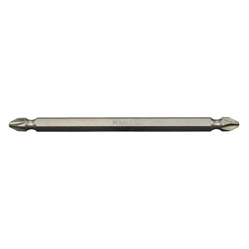 Vĩ 10 mũi vít bake 2 đầu Makita D-34849 kích thước PH2 x 110mm, đuôi lục giác 6.35mm (1/4 inch)