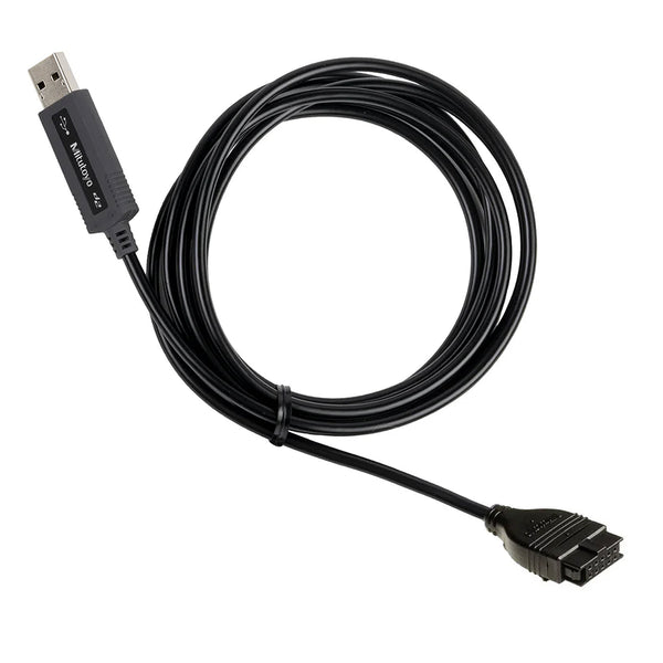 Phụ kiện cáp USB-ITN Mitutoyo 06AFM380D truyền dữ liệu trực tiếp, dài 2m, đầu Type D