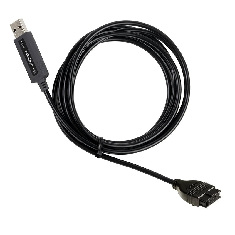 Phụ kiện cáp USB-ITN Mitutoyo 06AFM380D truyền dữ liệu trực tiếp, dài 2m, đầu Type D