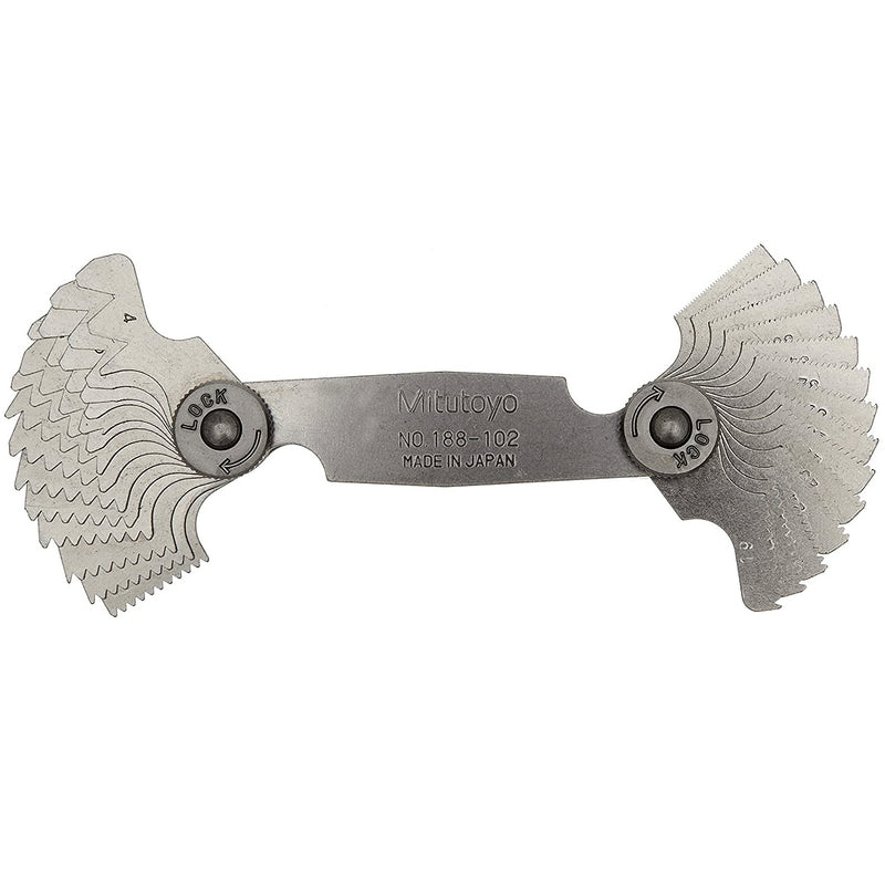 Dưỡng đo bước ren Mitutoyo Thread Pitch Gages Series 188