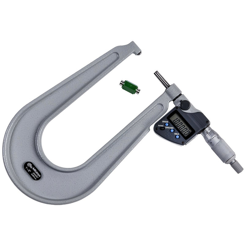 Panme điện tử Mitutoyo Series 389 - Sheet Metal Micrometers, Đo độ dày thép tấm. Có cổng SPC xuất dữ liệu