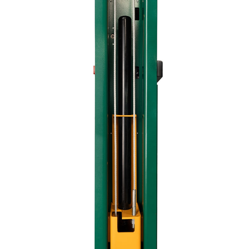 Cầu nâng 2 trụ giằng trên, mở khóa cơ 1 bên SATA tải trọng 4.5 tấn