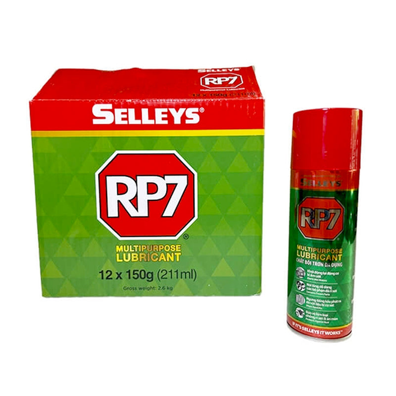 Bình xịt bôi trơn và chống rỉ sét Selleys RP7, trọng lượng 150g - 350g