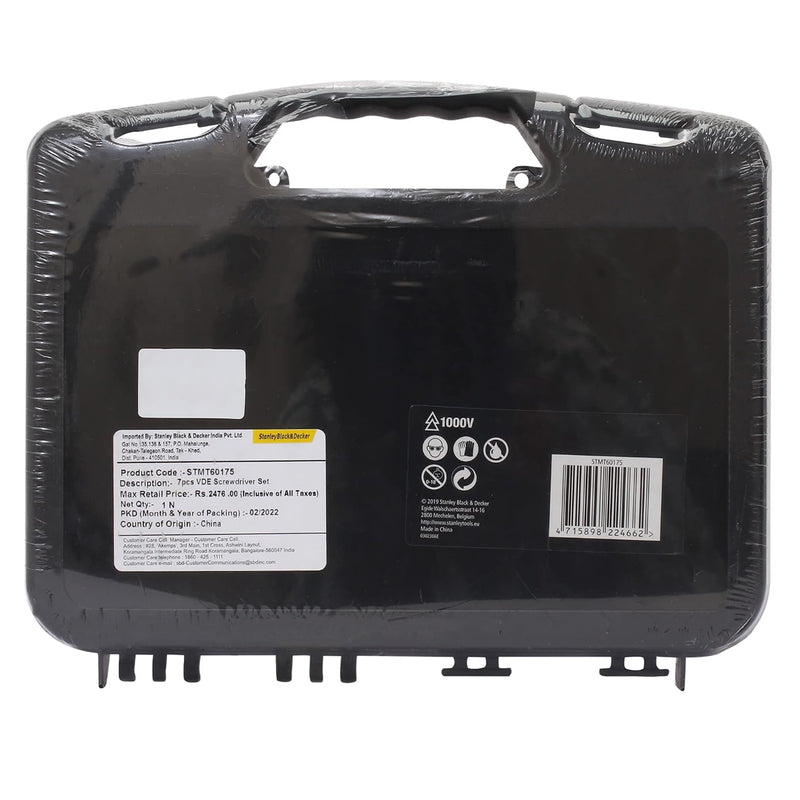 Bộ tua vít cách điện 1000V, 7 chi tiết Stanley STMT60175