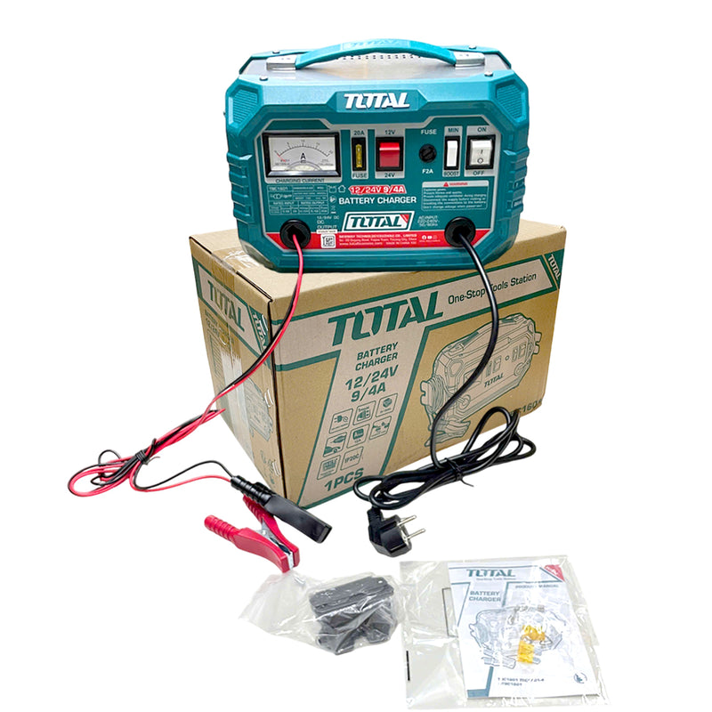 Máy sạc bình 12A TOTAL TBC1601