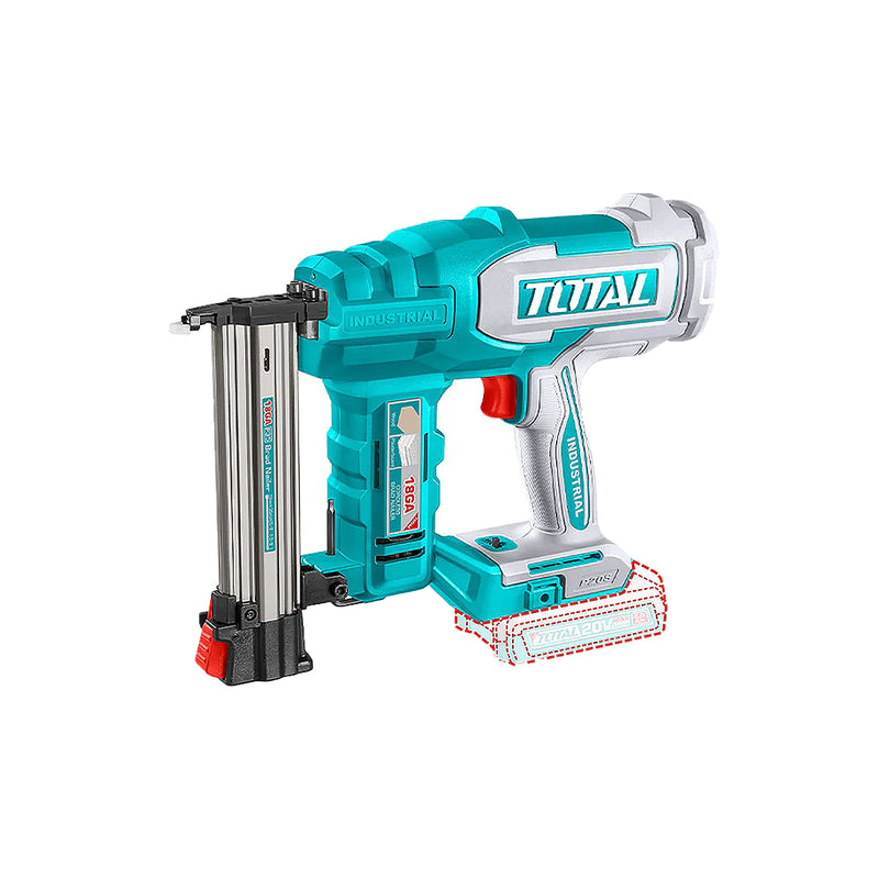 Máy bắn đinh dùng Pin 20V Total, kích thước đinh từ 15mm - 35mm