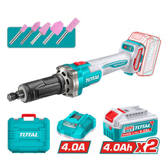 Total TDGLI20012: Thân máy + 02 Pin 4.0Ah (TFBLI20021) + 01 sạc (TFCLI20411)