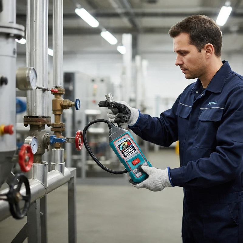 Mày dò rò rỉ khí gas Total TETGA031 dùng Pin AAA