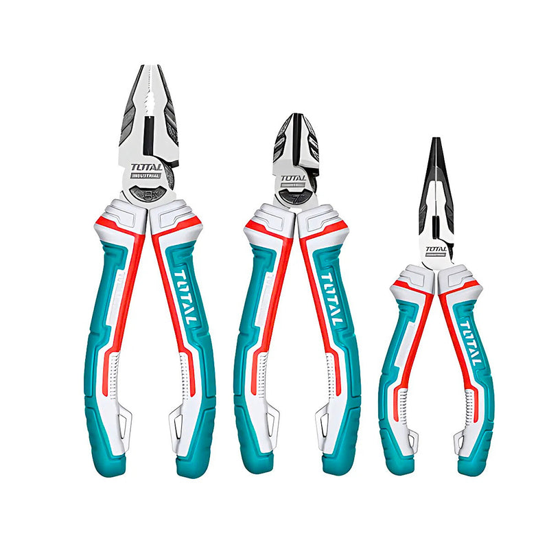Bộ 3 kìm răng cắt và nhọn cao cấp TOTAL THT2K0301S