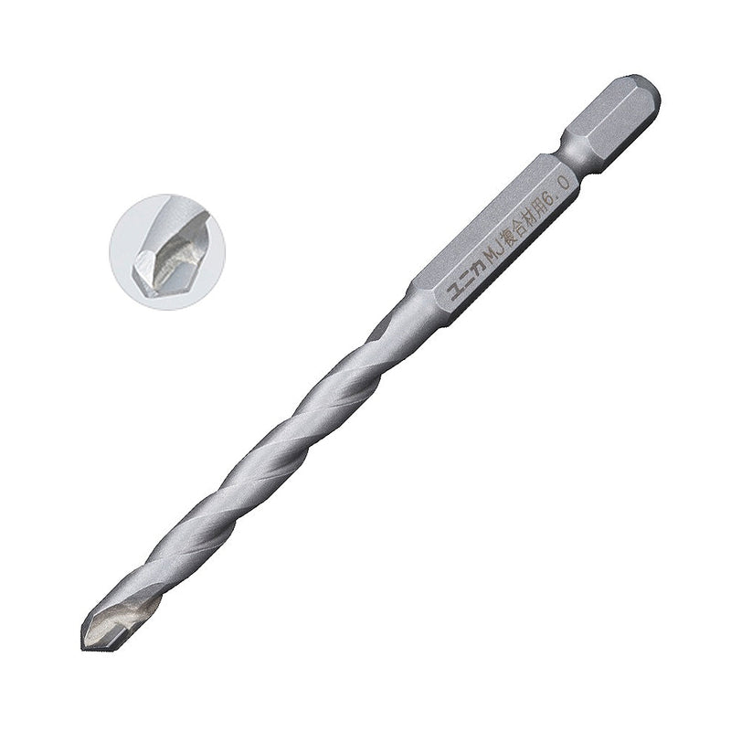 Mũi khoan đa năng Unika MJ khoan được nhiều loại vật liệu, đuôi lục giác 6.35mm, số từ 3.0mm - 10.5mm