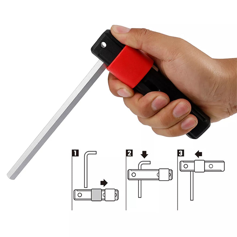 Bộ lục giác tay cầm chữ T 9 chi tiết Workpro WP222027 kích thước từ 2mm - 10mm