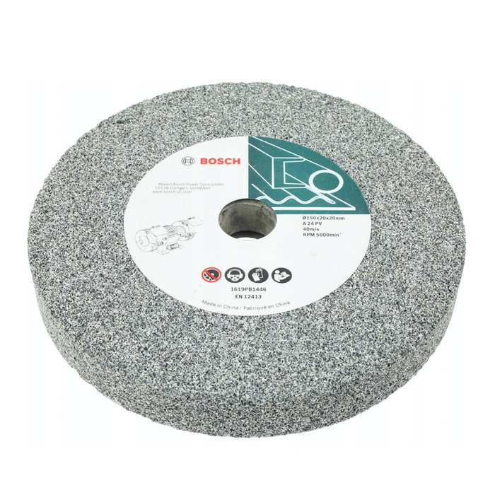 Đá mài Bosch GBG 35-15 dành cho kim loại, đường kính 150mm, dày 20mm, lỗ cốt 20mm (mã số 1619PB1446)