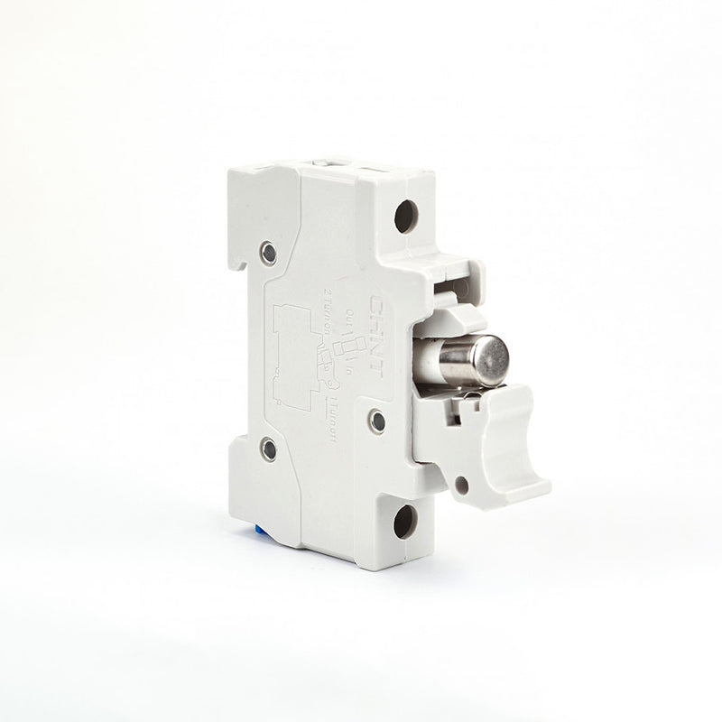 Đế cầu chì sứ lắp thanh ray Chint RT-28 series, 1P/ 2P/ 3P, dòng cắt Icu 32A ~ 63A