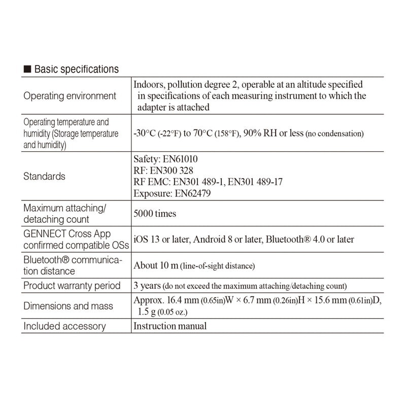 Module kết nối Bluetooth mở rộng Hioki Z3210