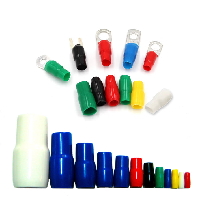 Đầu cao su dẻo chịu nhiệt KST bảo vệ đầu cosse, dùng cho tiết diện dây 1.25mm² -  150mm²