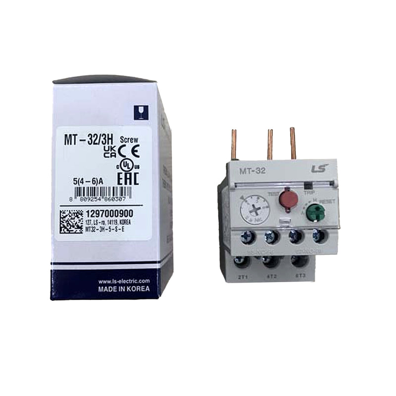 Rờ le nhiệt LS MT Type lắp cho khởi động từ MC-6a đến MC-800a, dải bảo vệ từ 0.63A ~ 800A
