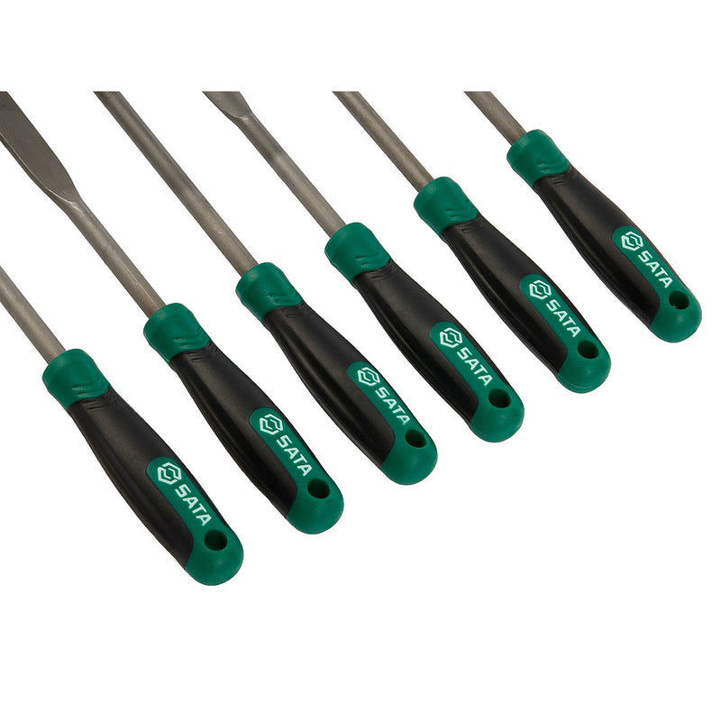 Bộ dũa kim loại 6 chi tiết SATA 03702 kích thước 4mm x 160mm