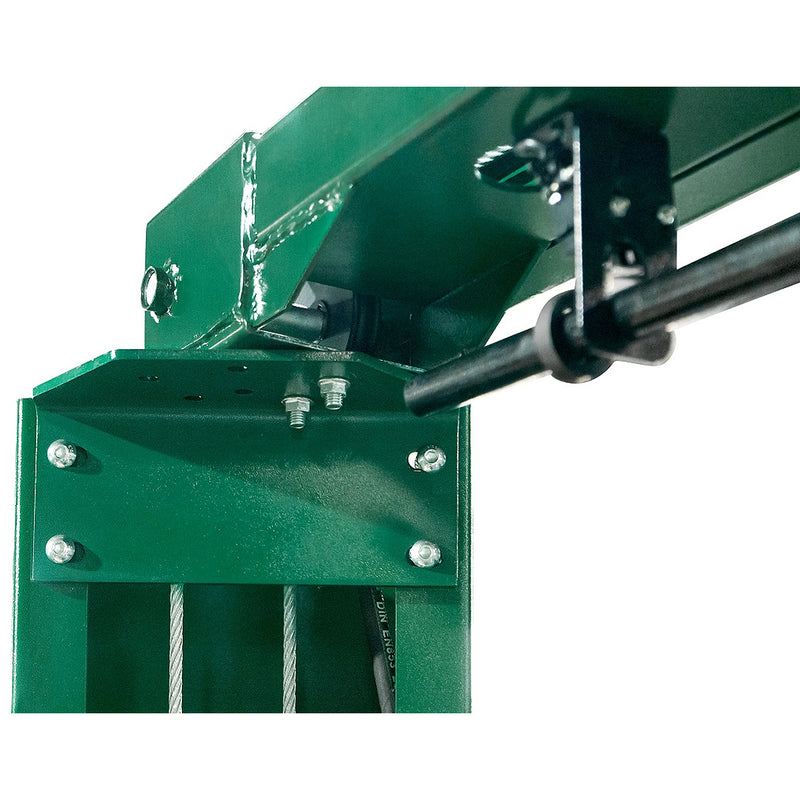 Cầu nâng 2 trụ giằng trên, mở khóa cơ 1 bên SATA tải trọng 4.5 tấn