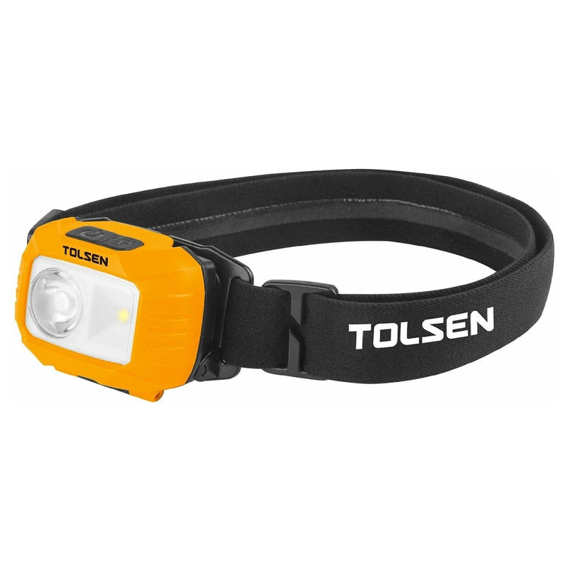 Đèn Pin đội đầu Tolsen 60013 dùng 3 Pin AAA