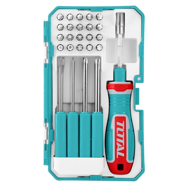 Bộ tua vít và mũi vặn vít đa năng 30 chi tiết Total TACSD30306