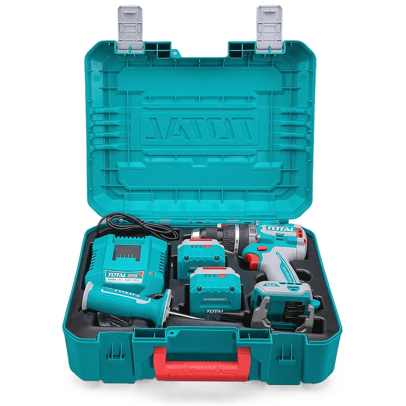 Máy khoan búa Total TIDLI201668 dùng Pin 20V, đầu kẹp 13mm