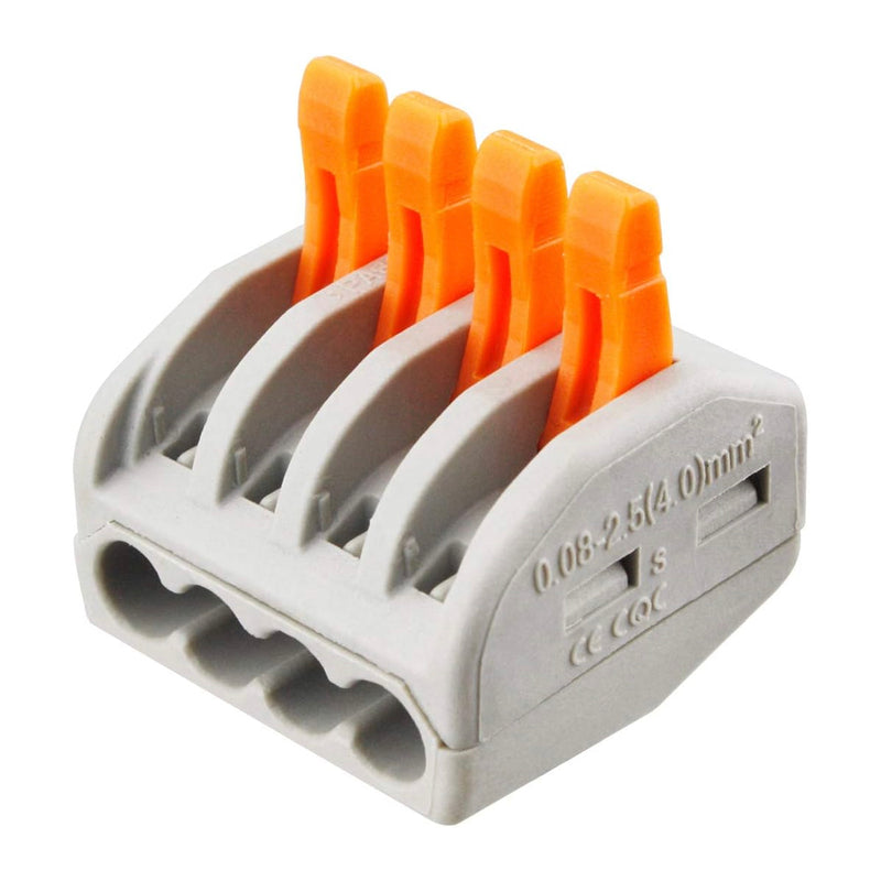 Rệp nối dây chung chân, tải tối đa 32A, điện thế 250V - 600V, cỡ dây từ 0.08mm² - 2.5mm²