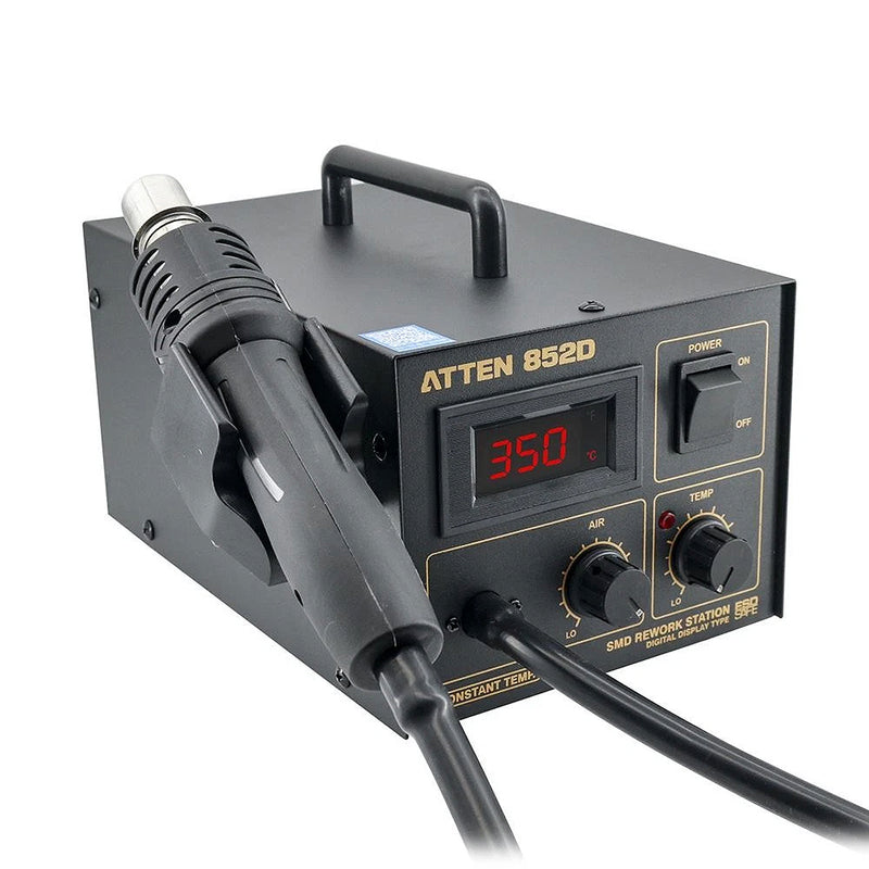 Trạm khò khí nóng ATTEN AT852D, công suất 550W, max 480°C