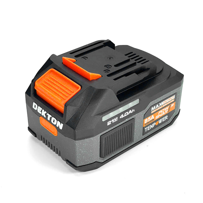 Pin 21V 4.0Ah Dekton M21-B4085PROMAX, vỏ pin chống cháy, dòng xả tối đa 85A