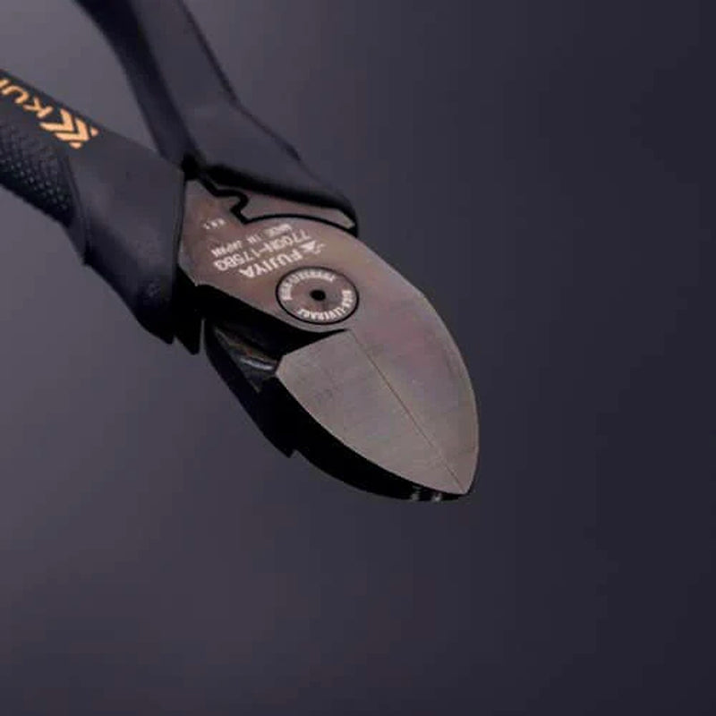 Kìm cắt chéo lực đòn bẩy có chức năng bấm cosse Fujiya 7700N-175BG/200BG Kurokin-Series, kích thước từ 175mm - 200mm. Tiêu chuẩn RoHS