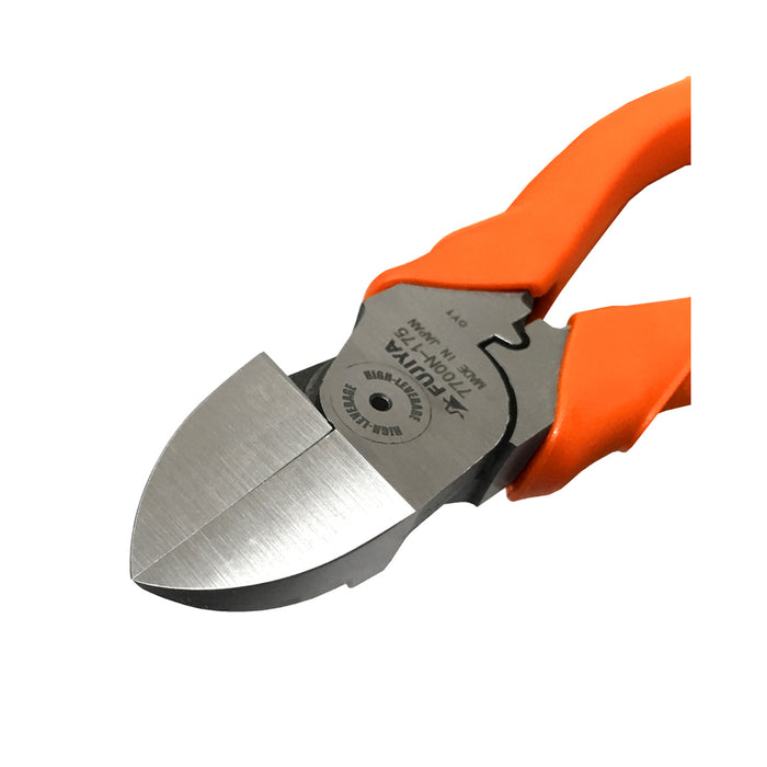 Kìm cắt chéo lực đòn bẩy có chức năng ép cos Fujiya 7700N-175/200 Series, kích thước từ 175mm - 200mm. Tiêu chuẩn RoHS