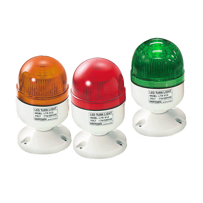 Đèn xoay có chớp Hanyoung Nux LT-R/P/PB Series. Ø84mm, Kín nước IP54, Tiêu chuẩn CE