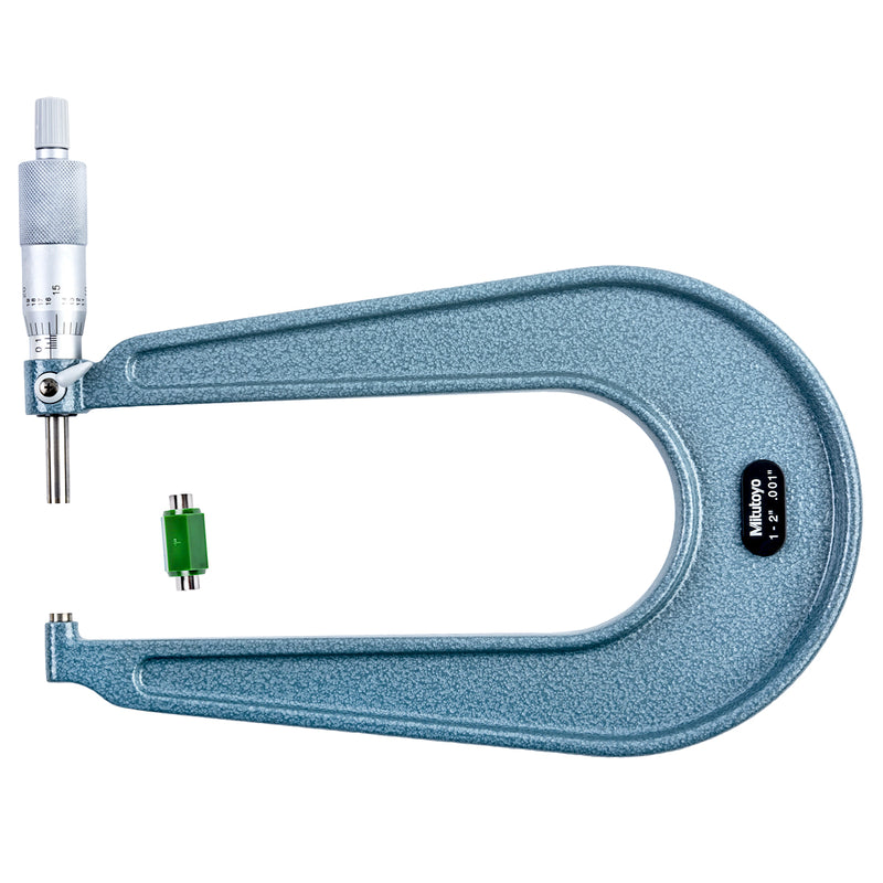 Panme Mitutoyo Series 118 - Sheet Metal Micrometers | Đo độ dày tấm kim loại