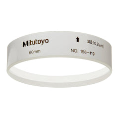 Mã 158-119　Dày 15 mm　Đường kính 60 mm　Độ phẳng 0.2 µm　