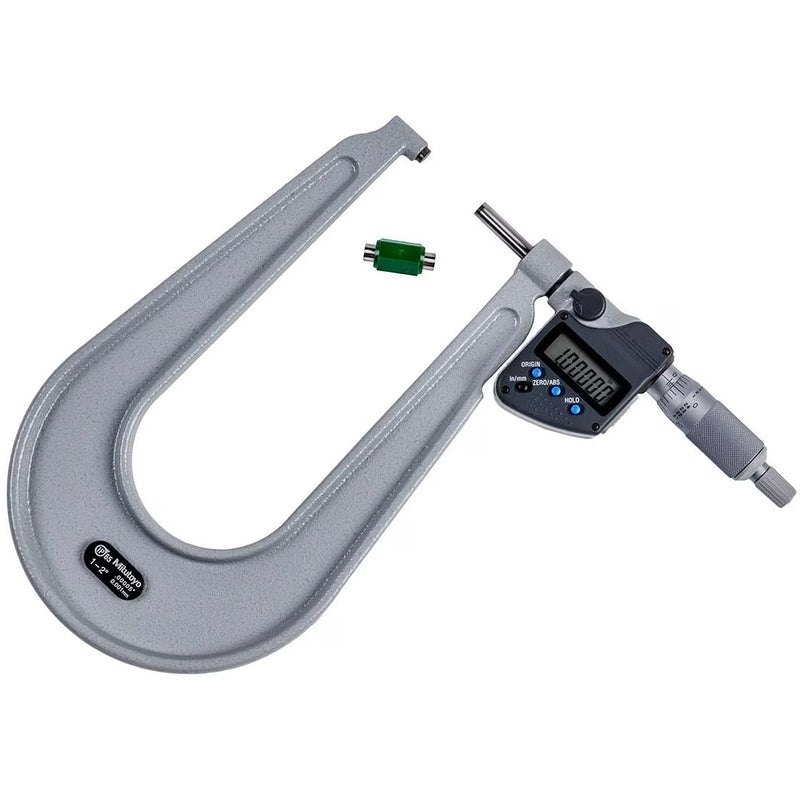 Panme điện tử Mitutoyo Series 389 - Sheet Metal Micrometers, Đo độ dày thép tấm. Có cổng SPC xuất dữ liệu