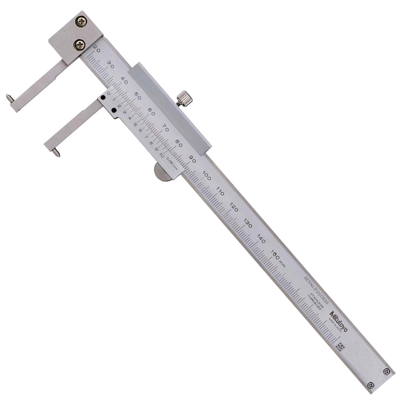 Thước kẹp cơ Mitutoyo Series 536, Inside Vernier Caliper - Point Jaw type, Chuyên đo lòng trong, hàm có mũi nhọn
