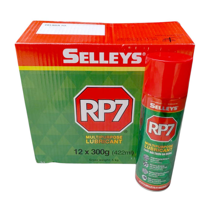 Bình xịt bôi trơn và chống rỉ sét Selleys RP7, trọng lượng 150g - 350g