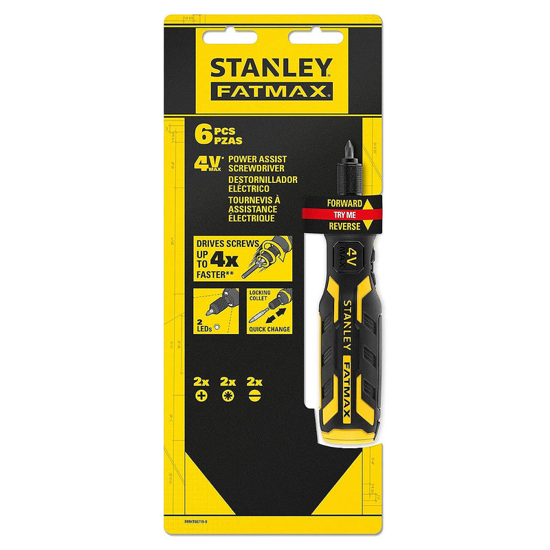 Máy vặn vít mini Stanley FMHT66719-KR dùng Pin sạc 4V, đuôi lục giác 6.35mm (1/4 inch)