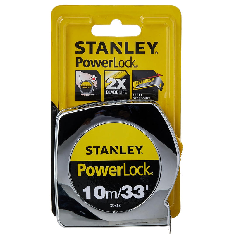 Thước cuộn thép Powerlock Stanley chiều dài từ 3.5m - 10m