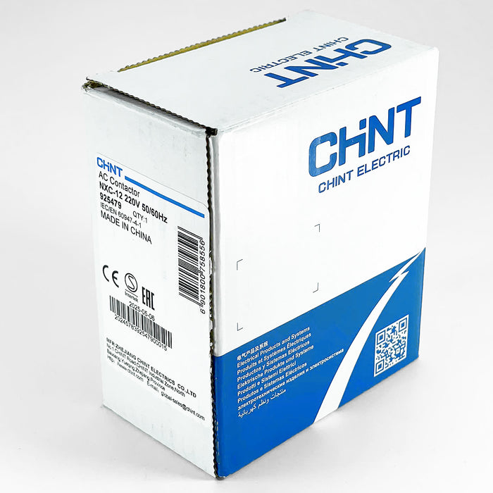Khởi động từ Chint NXC series, 3P/220V AC, tải danh định từ 6A~630A