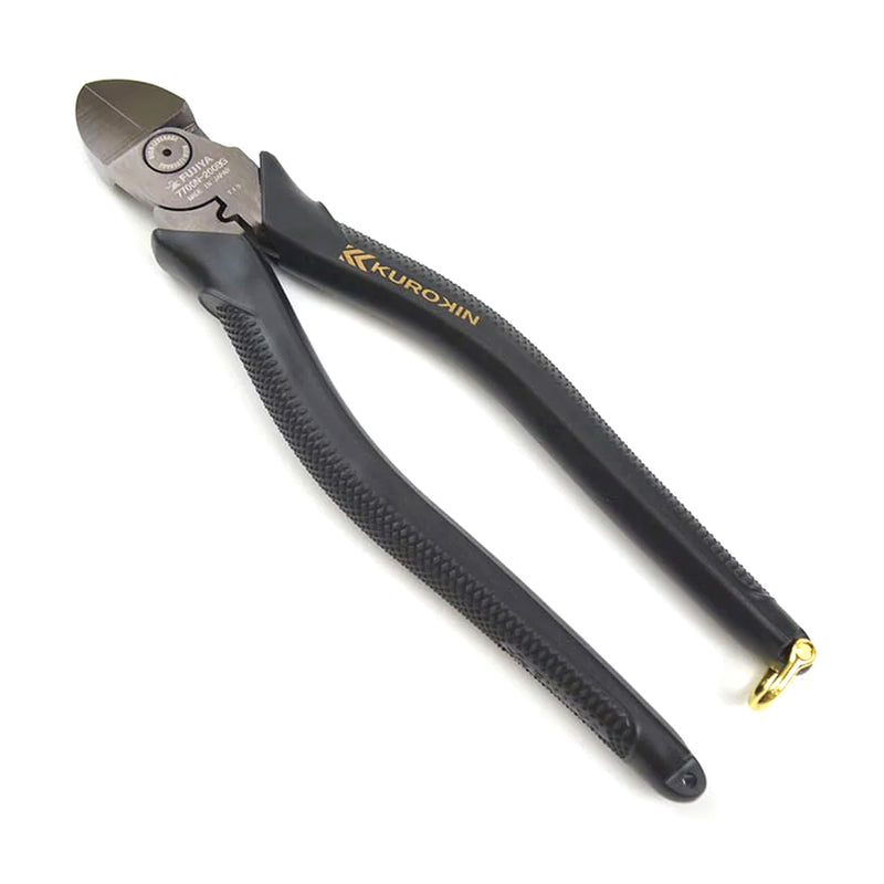 Kìm cắt chéo lực đòn bẩy có chức năng bấm cosse Fujiya 7700N-175BG/200BG Kurokin-Series, kích thước từ 175mm - 200mm. Tiêu chuẩn RoHS