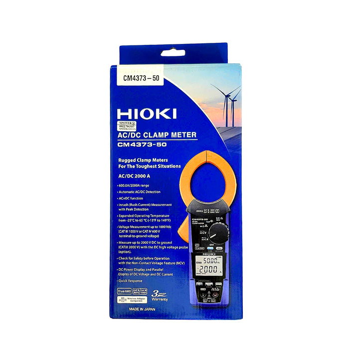 Ampe kìm đo dòng AC/DC Hioki CM4373-50 True RMS