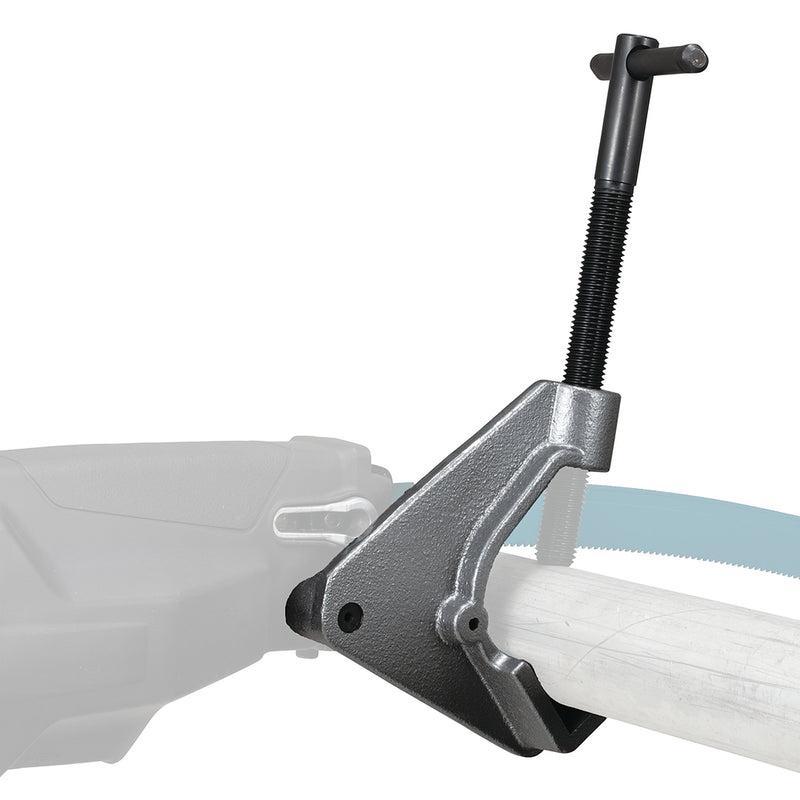 Cảo kẹp cố định ống tròn, khi dùng máy cưa kiếm Makita đường kính ống từ 50mm - 150mm