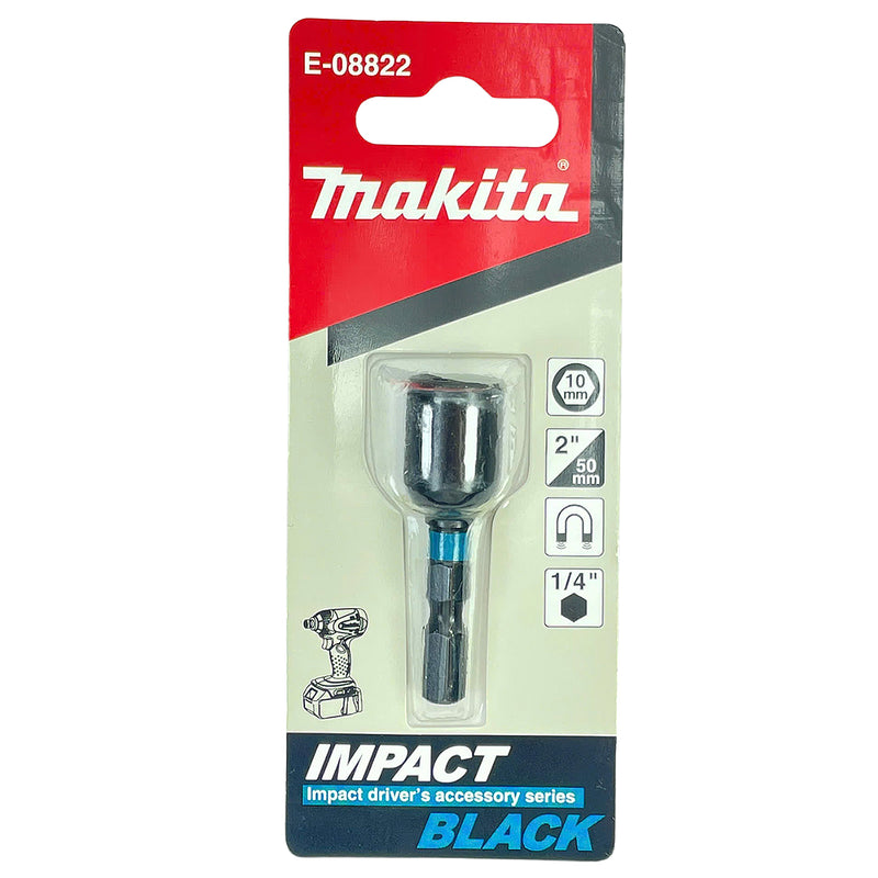 Mũi vít bắn tôn Impact Black Makita đường kính mũi từ 6mm-13mm, chiều dài 50mm, đuôi lục giác 6.35mm ( 1/4 inch ) ( Cấp 3 sao )