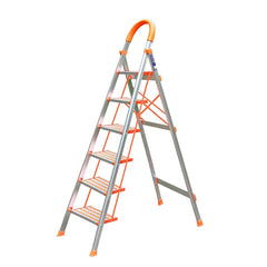 NKA-06: Chiều cao tối đa 1.90m - Số bậc 6 - Trọng lượng 8.3kg / Màu cam trắng