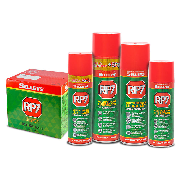 Bình xịt bôi trơn và chống rỉ sét Selleys RP7, trọng lượng 150g - 350g