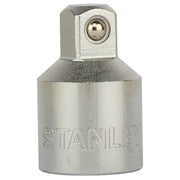 Đầu chuyển tuýp cốt cái 1/2 inch sang cốt đực 3/8 inch Stanley 1-86-414 mạ Chrome mờ