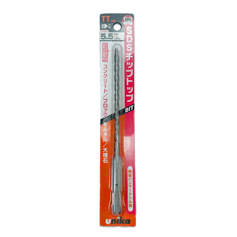 Mũi khoan bê tông Chuôi SDS UNIKA TT, Thân dài 160mm, 3.4mm -  18mm