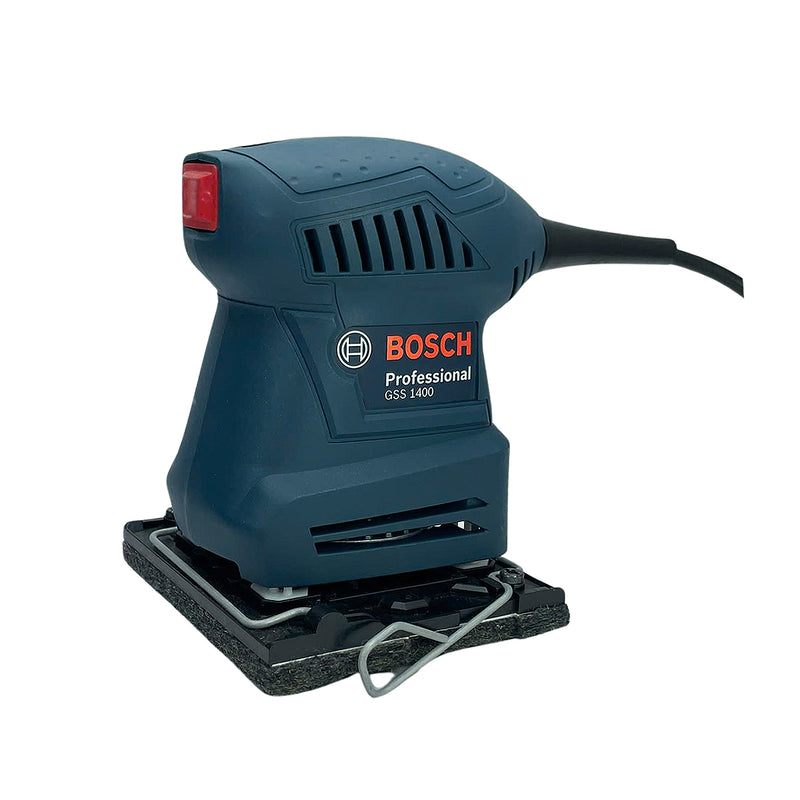 Máy chà nhám rung Bosch GSS 1400 công suất 180W, đường kính đế 110 x 100mm mã số 06012A20K0